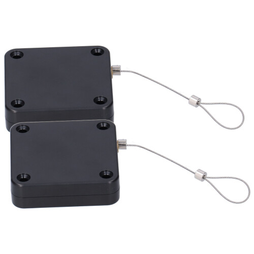 2 pezzi chiudiporta automatico senza foratura 800 g 130 g Argento