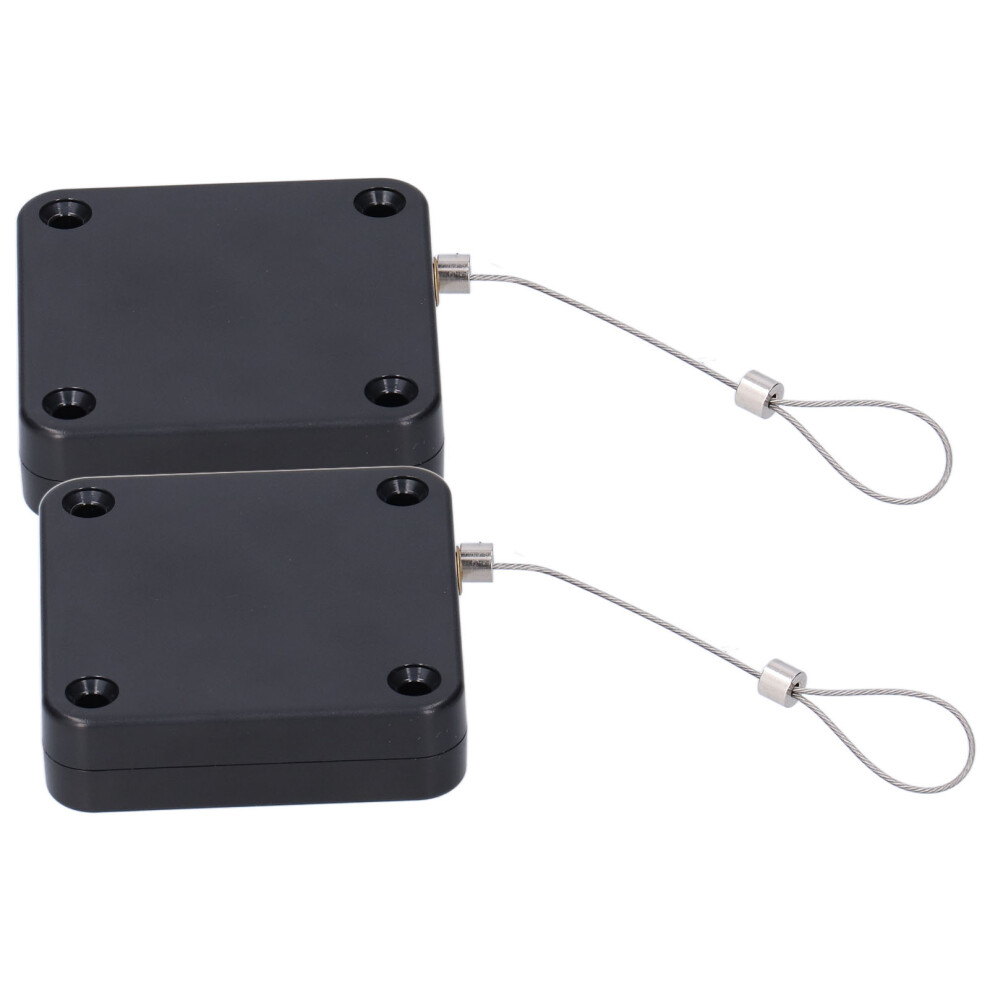 2Pcs Automatic Door Closer Punch Free Multifunctional 800G Pull Strong Tensile Force Wear Resistance Sensor Door Closer 4941322119062