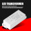 Trasformatore driver LED da 60W 115x45x30mm ABS 12V 5A 7