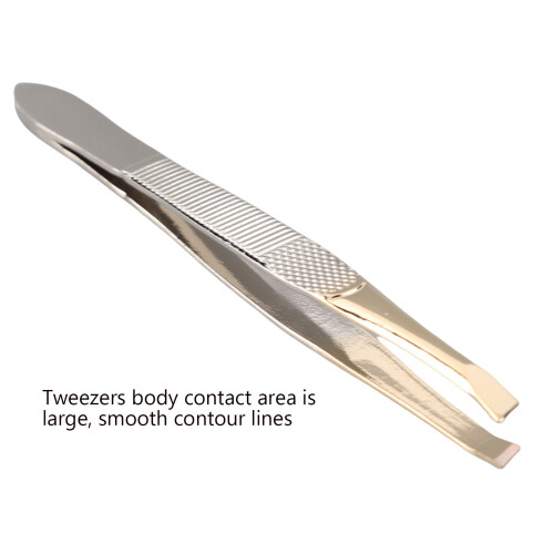 A620 Pince à sourcils, acier inoxydable, antidérapante 2