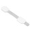 Modello: Blocco multifunzionale in ABS, 18.5x3 cm, Bianco 13