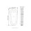 Electric Sofa Controller Gourd Shaped Recliner Switch Double Button 5 Pin Lift Chair Control Switch 10