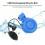 Blu 280mAh USB Clacson per bici ABS+PC 110-120dB 3