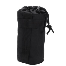 Custodia per borraccia nera 20 x 8 cm, 7,9 x 3,1 pollici