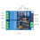 ESP-01 Relè WiFi a due canali 12V 10A Mini Nero 10