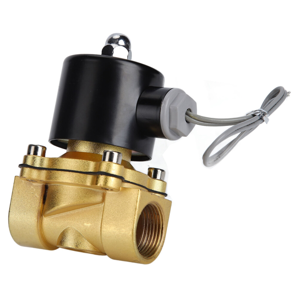 Brass Electric Solenoid Valve Sensitive Response Normally Colsed Air Valve For Automation Equipmentac220v 5081322125126