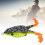 Thunder Frog Baits 3# 9,5 cm esca artificiale con eliche 14