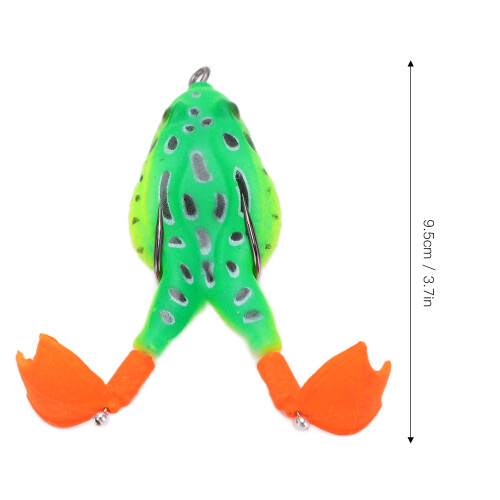 Thunder Frog Baits leurre flottant 9,5 cm/3,7 po PVC 2