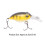 8# Mini leurre minnow ABS 6,2 cm / 2,4 po Multicolore 8