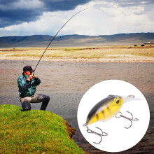 8# Mini leurre minnow ABS 6,2 cm / 2,4 po Multicolore