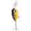 8# Mini leurre minnow ABS 6,2 cm / 2,4 po Multicolore 2