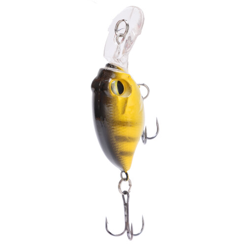 8# Mini leurre minnow ABS 6,2 cm / 2,4 po Multicolore 1