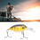8# Mini leurre minnow ABS 6,2 cm / 2,4 po Multicolore 13
