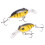 8# Mini leurre minnow ABS 6,2 cm / 2,4 po Multicolore 5