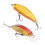 4# Mini leurre minnow plongeant profond ABS 5 cm 2,0 po 6