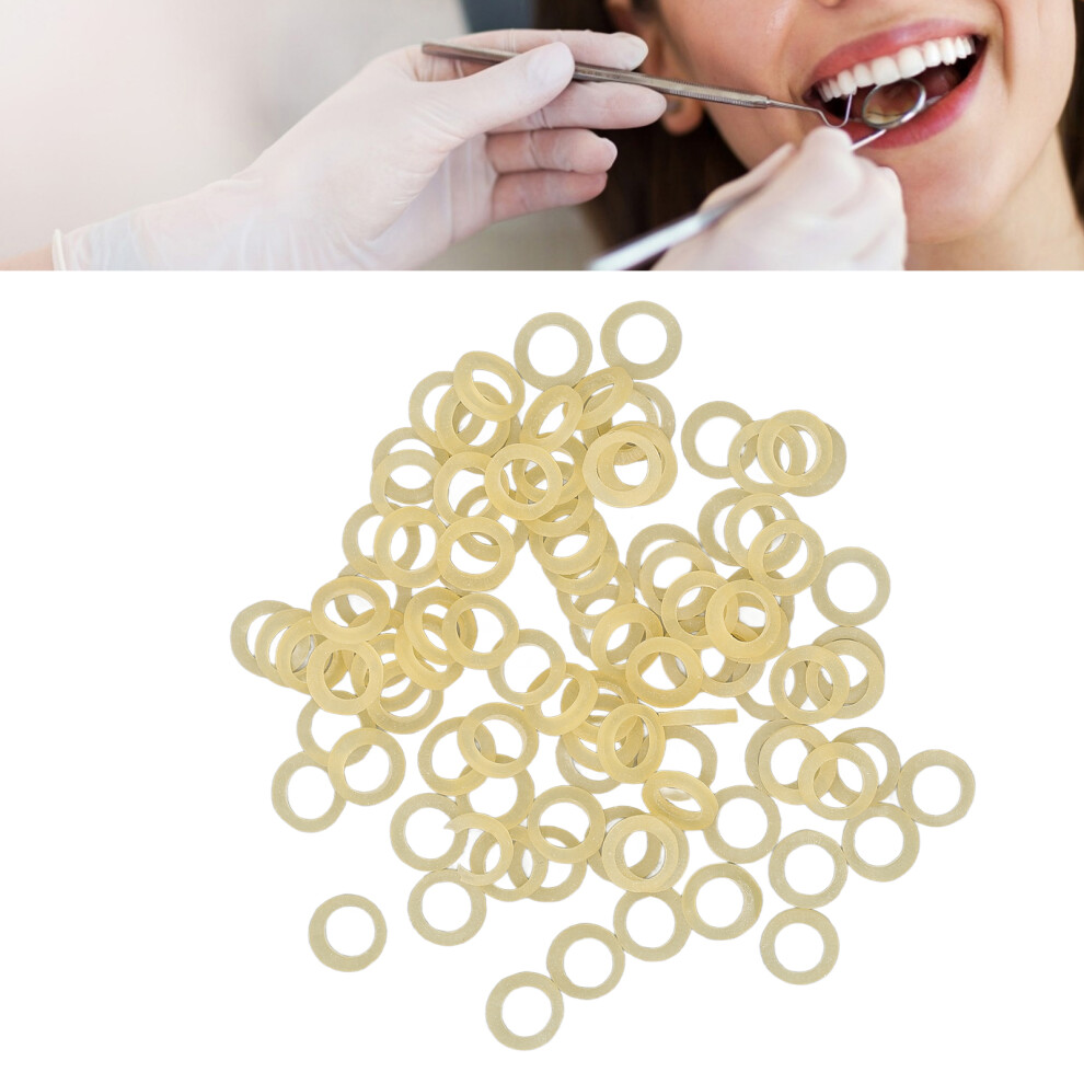 5000 Pcs Orthodontic Elastic Bands 6.5Oz Rubber Bands for Braces Orthodontics Pet Grooming3/16 Inch