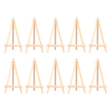 Chevalets pliants mini en pin de 6,1 po – 10 pièces