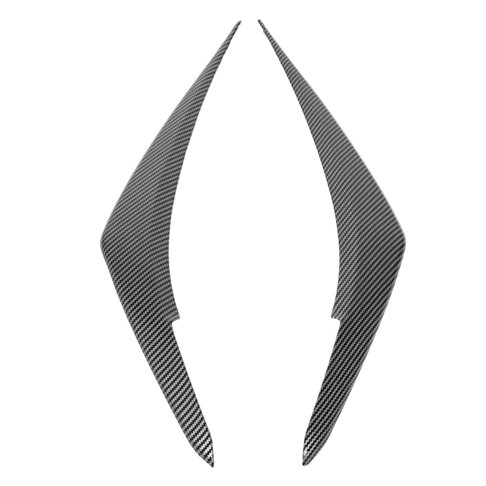 1 Pair Front Headlight Eyebrow Sporty Look Protective Front Headlamp Eyelid Eyebrow Cover Trim For Wrx Sti Vb 2022 And Later 3491322131188