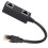 Splitter Ethernet CAT8 Nero, Nucleo placcato d'oro, ABS 14