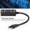 Splitter Ethernet CAT8 Nero, Nucleo placcato d'oro, ABS 11