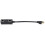 Splitter Ethernet CAT8 Nero, Nucleo placcato d'oro, ABS 1