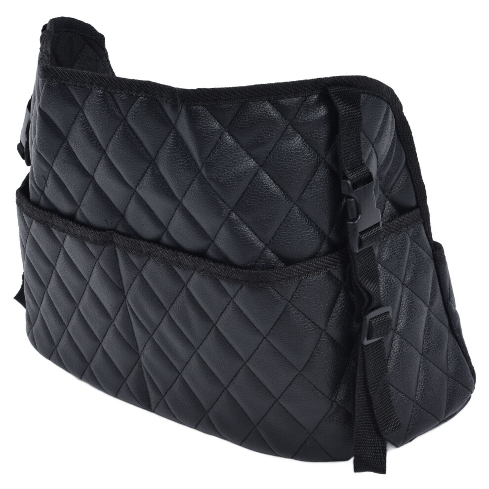 Rhombus Hanging Car Net Pocket Large Capacity Car Storage Bag Seat Bag Net Bag For Home Car 5041322131749