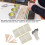 Kit fai-da-te per candele 100 stoppini 15 cm base gialla 13