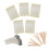 Kit fai-da-te per candele 100 stoppini 15 cm base gialla 15