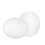 50 Pcs Pigeon False Eggs Plastic Solid Simulation Eggs for Dove Breeding Hatching 15