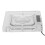 XH01 Bloc CPU pour refroidissement par eau, Acrylique, Laiton, Transparent 9