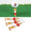 3 pièces de tees de golf Cheerleader - 75mm ABS, tel que montré 14