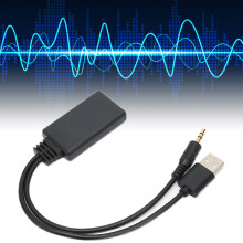 Récepteur Bluetooth 5.0 pour voiture USB + 3,5 mm AUX, HIFI ABS