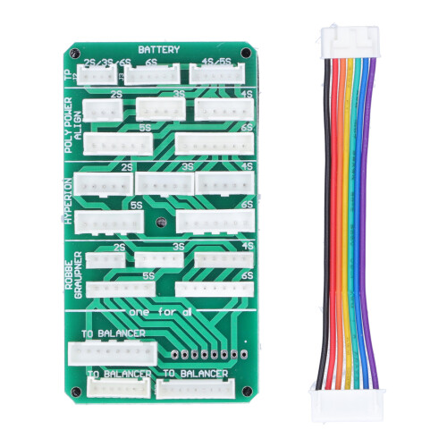 Parallel Charging Board 2‑6s Lithium Battery Balanced Charge Expansion Adapter Accessory 1