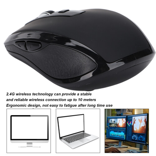 Mouse wireless 2,4G 6-tasti 800/1200/1600DPI USB-C 2