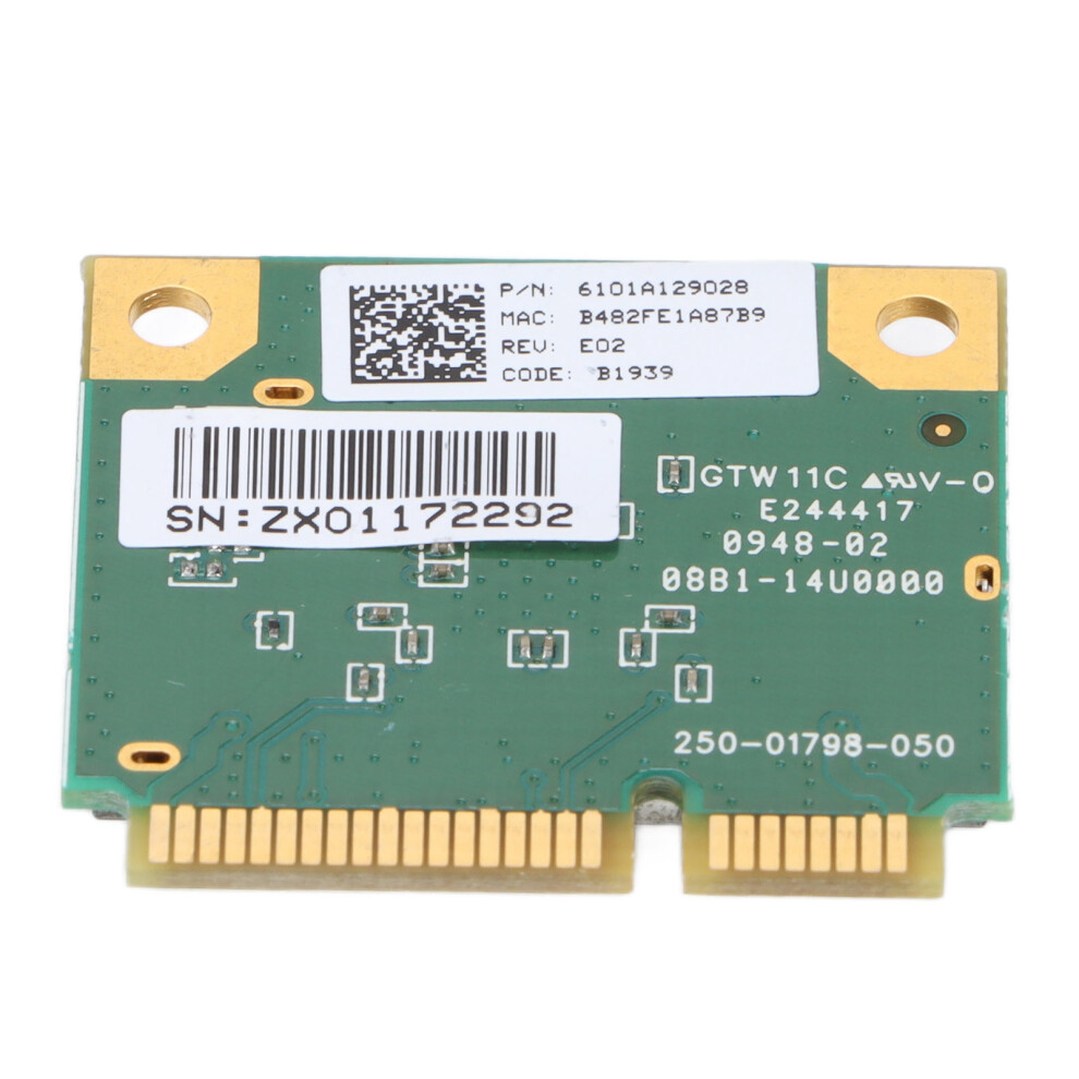 Network Card 2.4Ghz 300Mbps Mini Pci E Good Compatibility Wireless Network Adapter 3631322134820