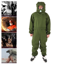 Sand Blasting Suit Protective Hood Prevent Dust Splash Work Protection for Cast Iron Shipbuilding