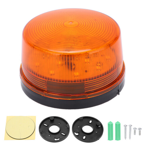 Lumière stroboscopique d'avertissement 12V ABS Modèle 05 Jaune 1