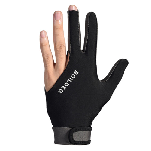 Guanto da biliardo a 3 dita 15 g M/L Grigio/Blu 2