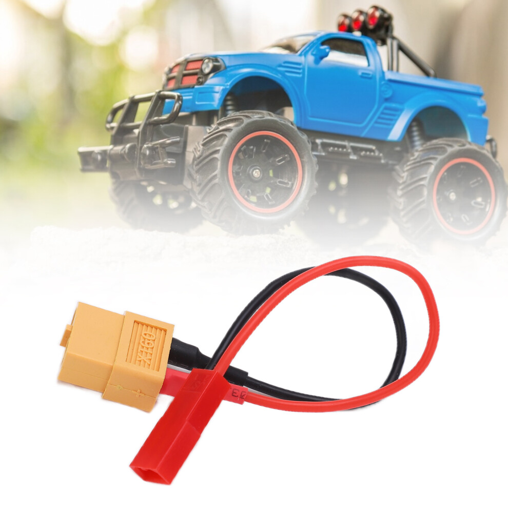 Xt60 Female Plug To Jst Female Adapter Cable 10Cm 22Awg Soft Silicone Charging Adapter Lead Wire For Rc Plane Car 7901322135759