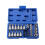 Set di bussole E-Torx da 34 pezzi, 3/8'' & 5/16'', cromato 3