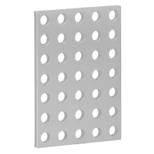 5 paquets de plaques d'attache 3139-0040-0056 40 56 mm galvanisé