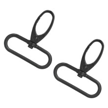 20 pièces de fermoirs homard en métal noir 4,7 4,5 cm