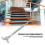 Stainless Steel Cable Railing Kit Adjustable Angle Cable Railing Hardware Kit for Stair Railings3/16 3