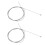 Kit de câble de frein VTT (2 pièces) - 1,7 m, 1,5 mm, couleur 16