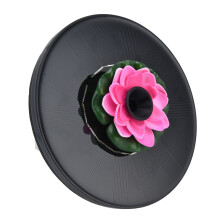 Fontaine solaire Lotus 180 L/h Ø 16 cm Hauteur 55-95 cm
