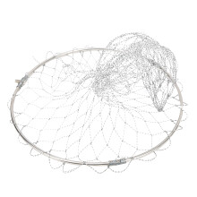 Teste di retino da pesca 39cm 0.3in Rete intrecciata in nylon