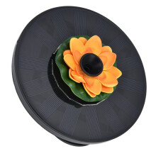Fontana solare a fiore di loto 16 cm 180 L/h 7 V/1,4 W