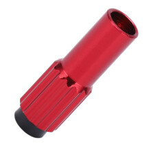 Regolatore inline per bicicletta, 4-5 mm, in lega di alluminio, come mostrato
