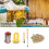 Beekeeping Starter Tools Kit Wire Embedder Beehive Wire Tensioner with Copper Eyelets Iron Wires 5