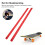 Rib Bones Rails BonesRed 35,7x1,8 cm POM Longboard 4
